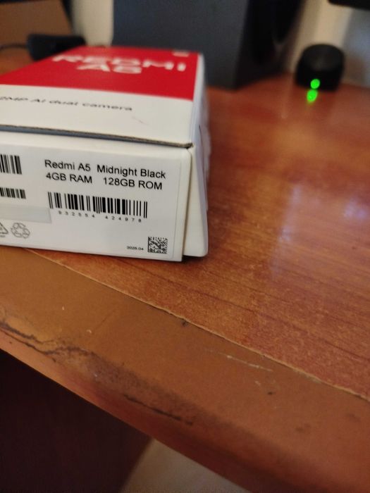 Xiaomi redmi A5 4gb/128gb em preto dourado