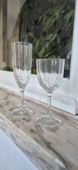 Copos champanhe e vinho vintage  LUMINARC