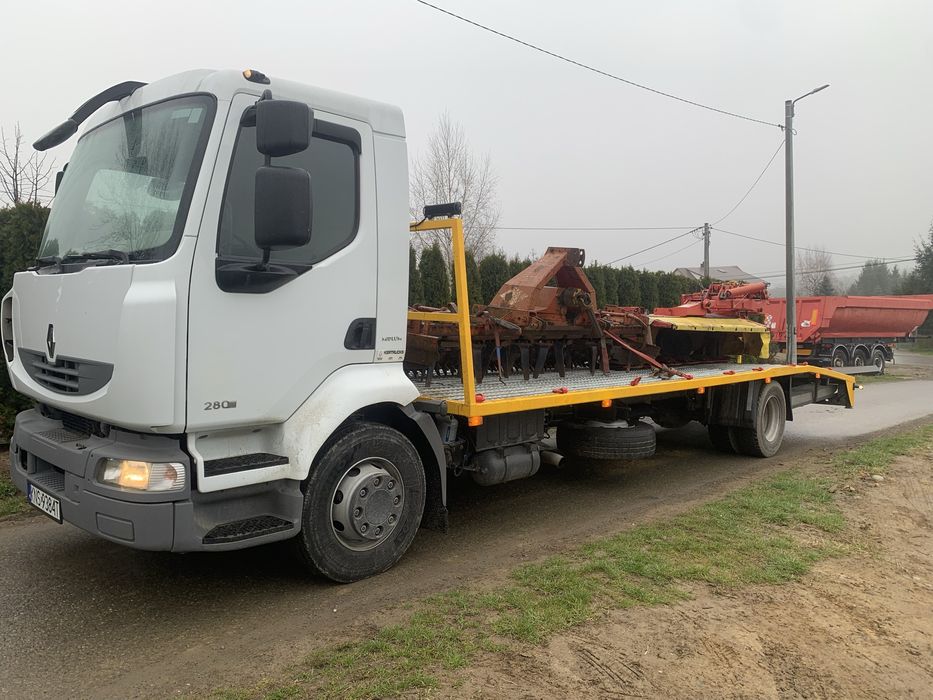 transport laweta pomoc drogowa  transport maszyn 24h