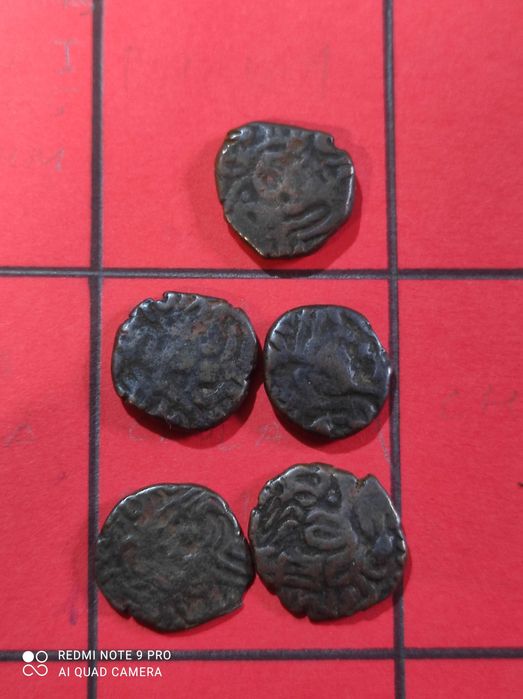 монета Южная Индия с Шивой IX-X век