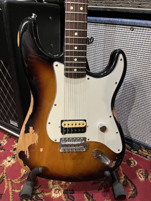 Fender stratocaster mexico japan squier gitara elektryczna frankenstrat