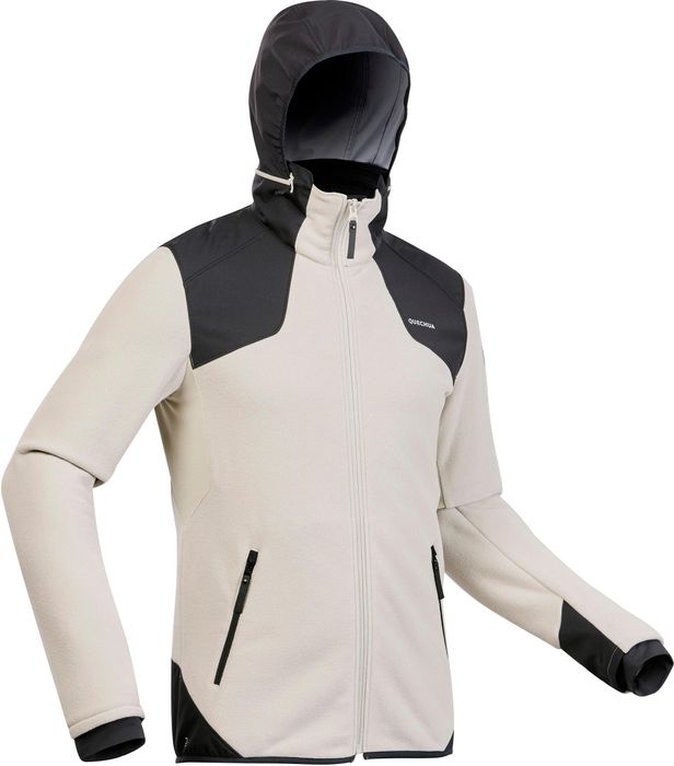 Polar kurtka męski Quechua SH500 X-warm hybrydowy górski polartec TNF