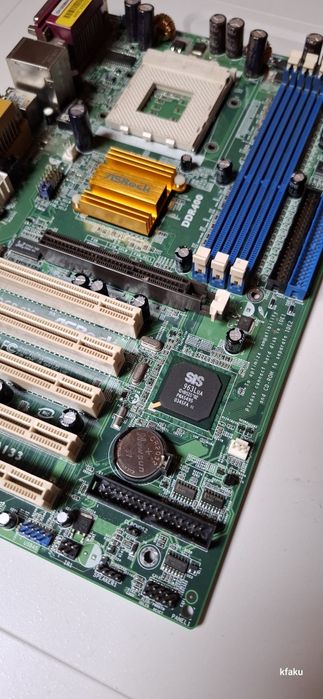 Płyta główna ASRock K7S8X socket 462, ddr400, AGP, retro pc