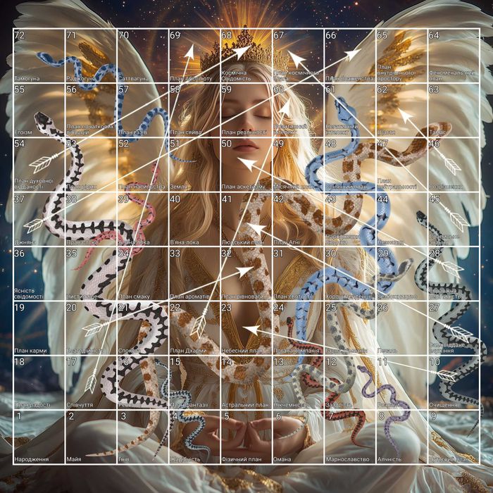 Поле для гри Ліла українською 70х70см Габардин