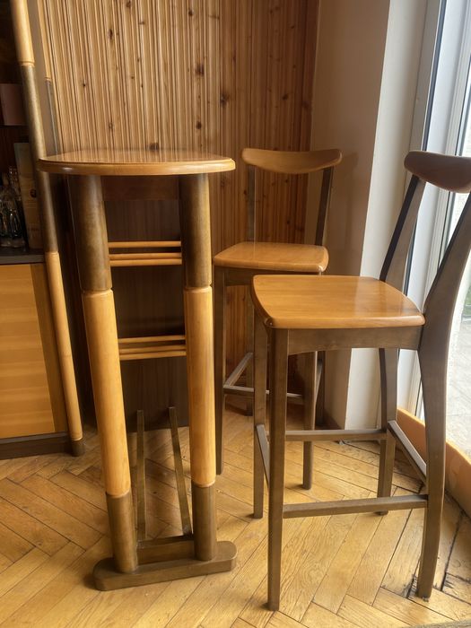 Стінка буфет з барною стійкою, 2 стільцями та столиком LandBond