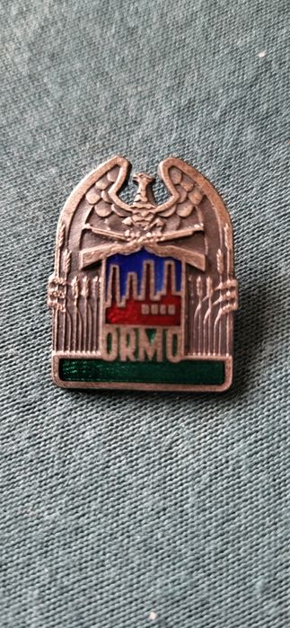 Odznaka ORMO przypinka