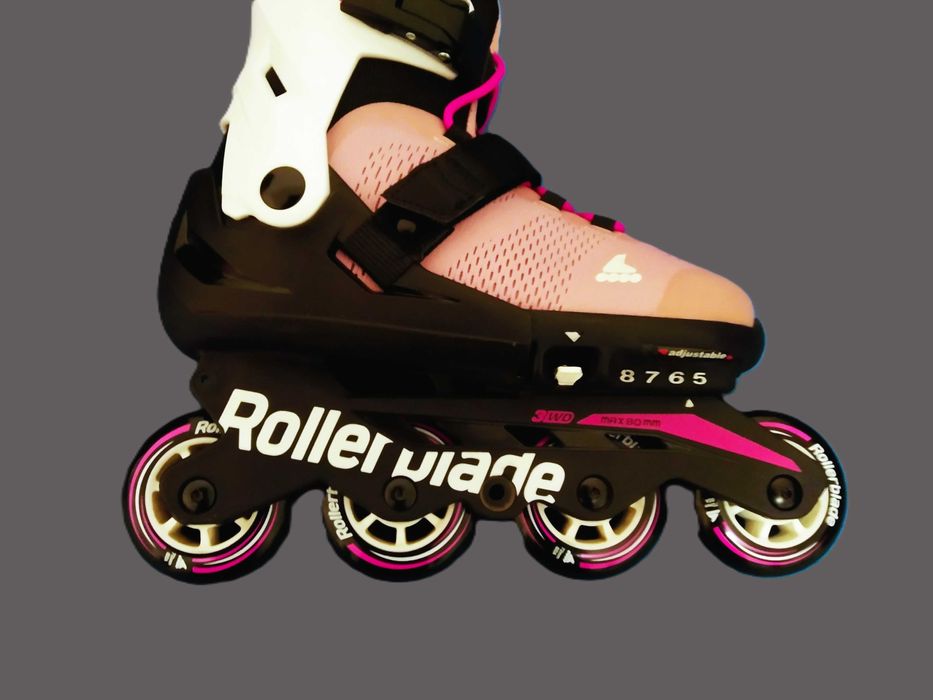 Роликовые коньки раздвижные + защита / 5 предм. /+ сумка. Rollerblade
