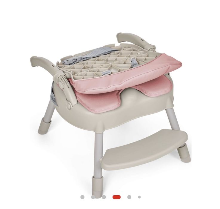 Cadeira de Refeição Evolutiva Rosa Belly MS
