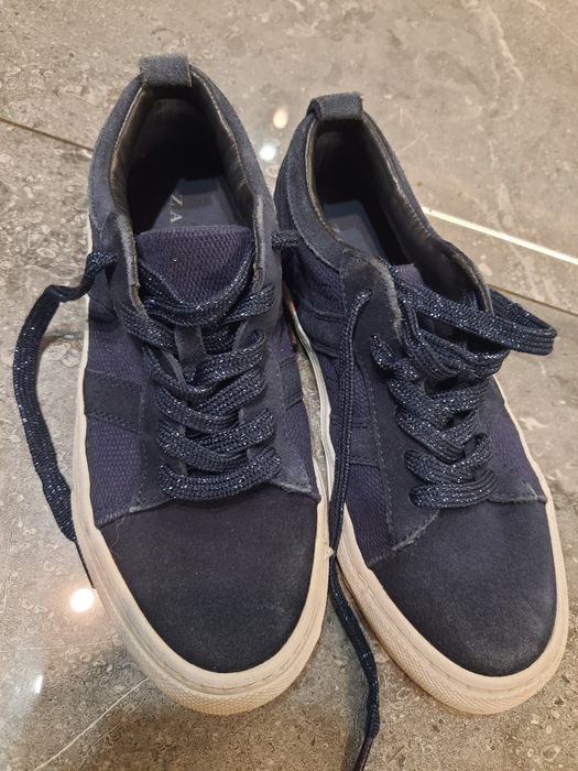 Granatowe trampki Zara rozm 36