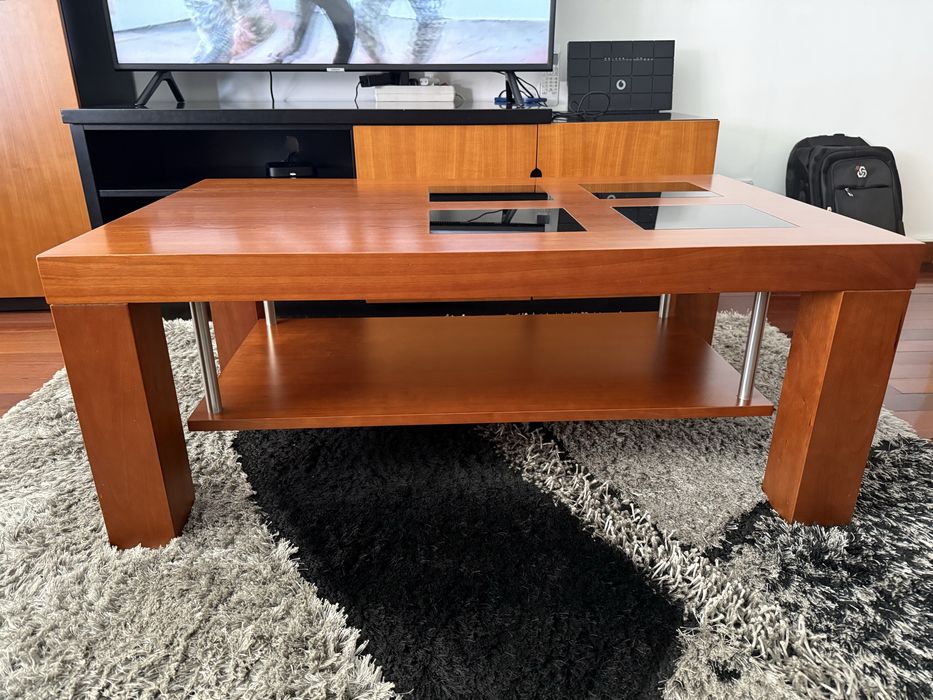 Conjunto de móveis sala + mesa de centro