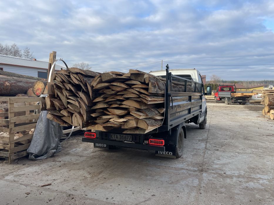 Drewno na opał okrajki zrzyny