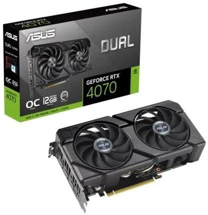karta graficzna Asus Dual GeForce RTX 4070 OC 12GB GDDR6X