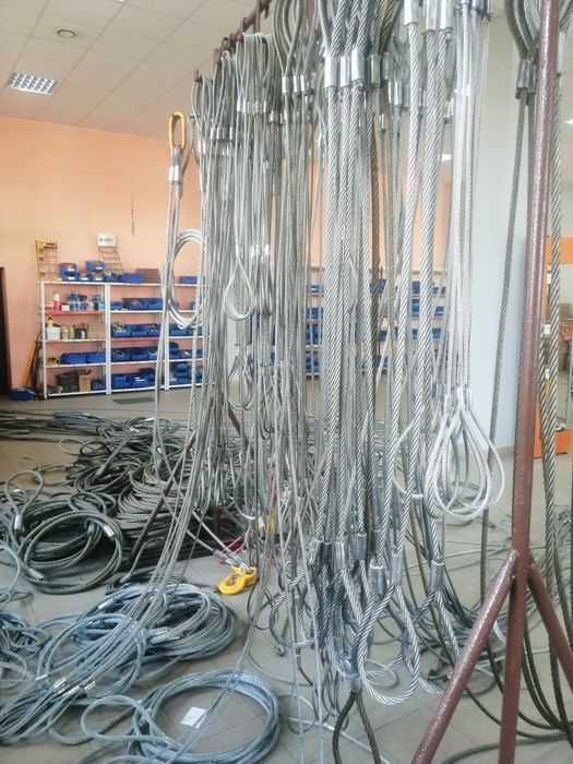 Lina stalowa Linka holownicza stalowa fi 24mm L-5,0m 31,5T