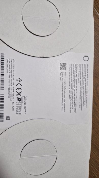 Apple Watch Ultra 2 49mm Natural Titanium Blue Trail Loop
