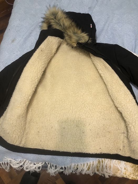 Куртка хлопчик підліткова зима 12-16 років (до 170см) хутро