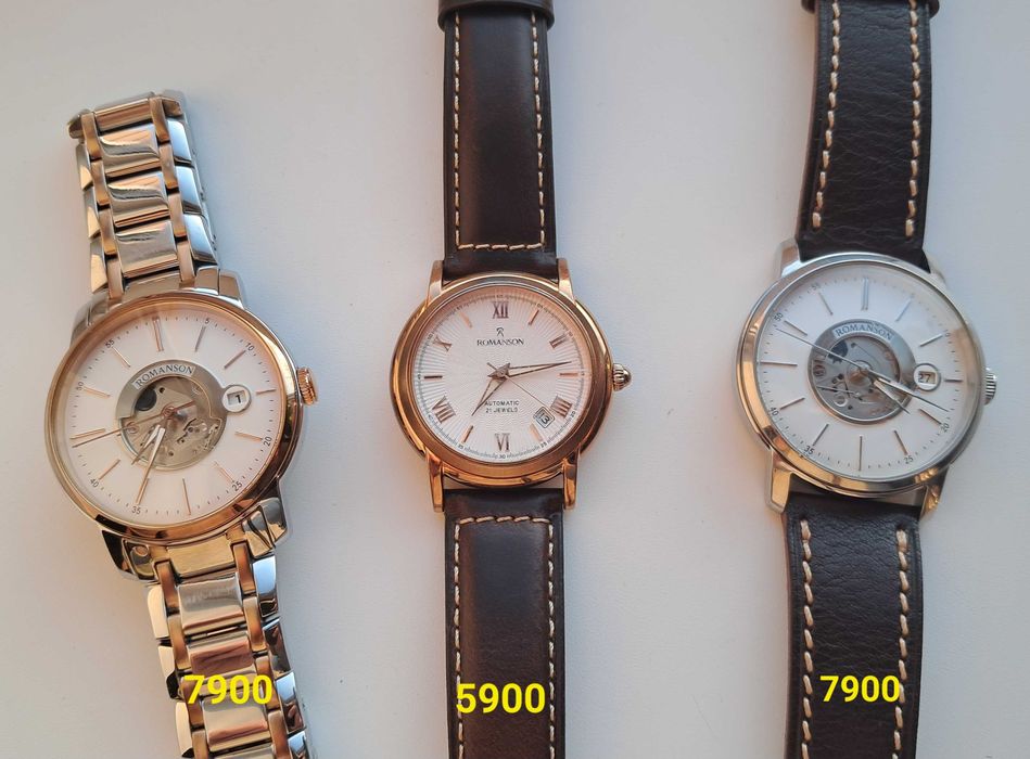 Механічний годинник з автозаводом Romanson