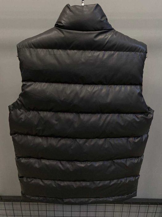 Чоловіча утеплена жилетка Armani Exchange / Армані Ексчендж, чорна, з високим коміром, M–3XL