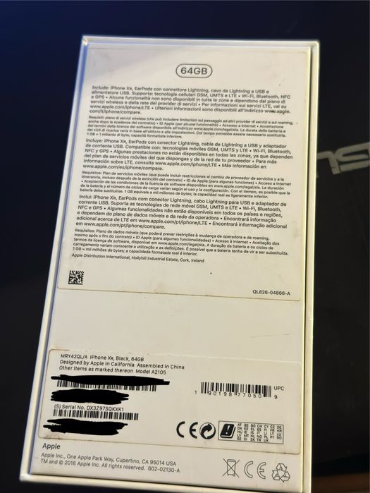 iPhone XR 64GB – Desbloqueado – Bom estado