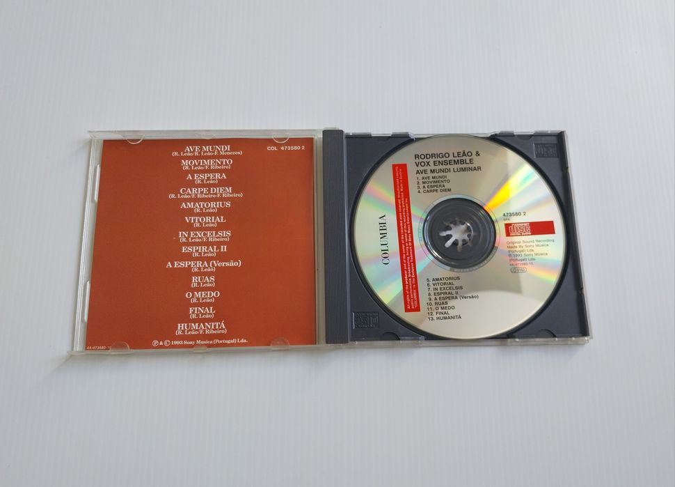 CD de Rodrigo Leão & Vox Ensemble - Ave mundi luminar