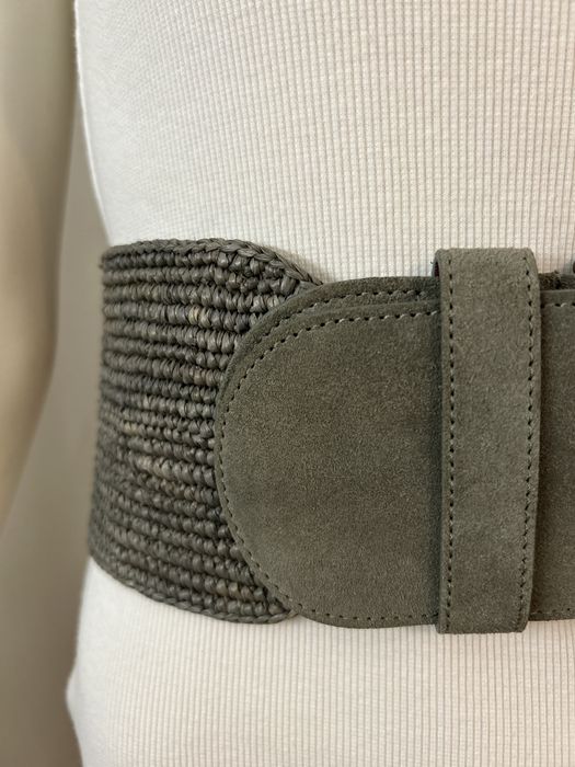Sézane Carlie Belt pas pasek szeroki boho