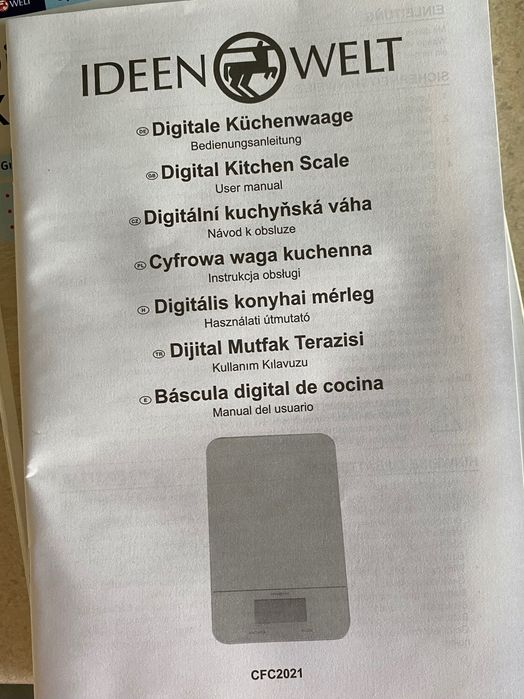 Cyfrowa waga kuchenna Rossmann