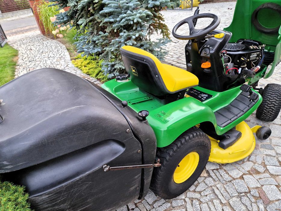 Traktorek kosiarka JOHN DEERE LTR 166 - po SERWISIE 16 KM V-ka!!