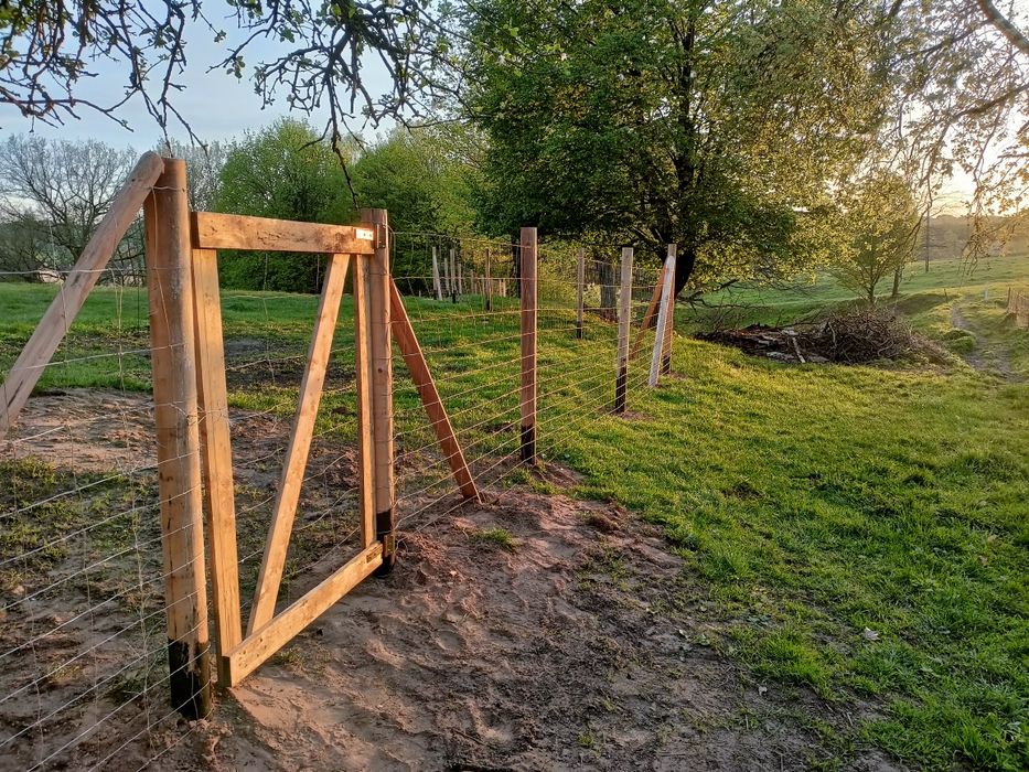 Ogrodzenie Budowlane Ogrodzenie Tymczasowe Ogrodzenie Leśne