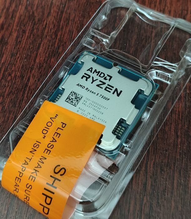 Процесор AMD Ryzen 5 7500f новий