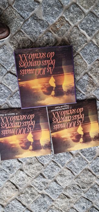 Vinil antigos nunca usados cada caixa 9 lps