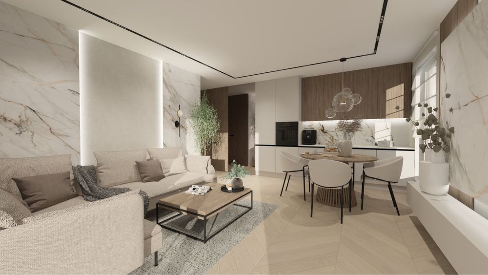 Projekty wnętrz, wizualizacje, wykonczenie pod klucz