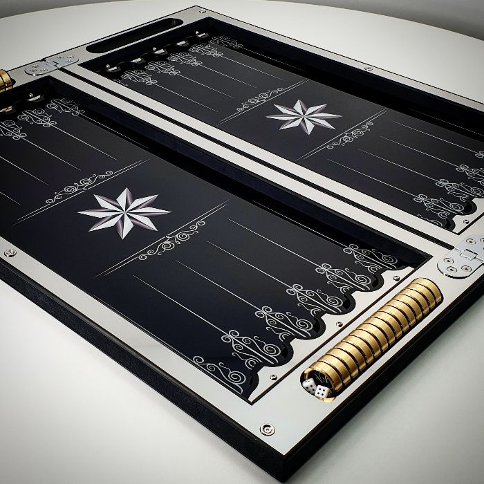 Нарды Элитные. Хай-тек дизайн на заказ. Подарок мужу, другу. Нарди