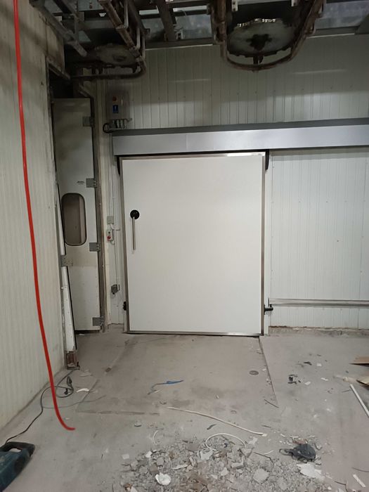 Drzwi przesuwne do mroźni chłodni automatyczne