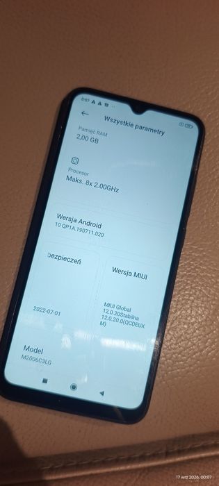 Redmi 9A. Działa