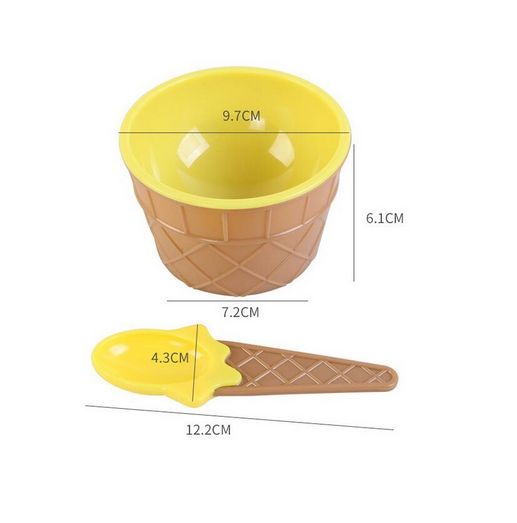 Utensilios de cozinha/Taças de Gelados Super originais/Corta sandes