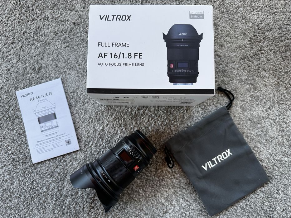 Viltrox AF 16mm f/1.8 - Sony E mount - Garantia