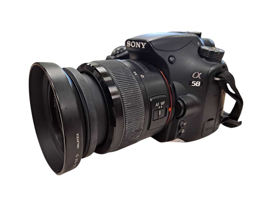 Aparat Sony Alpha 58 (SLT-A58) + Obiektyw  18-55mm