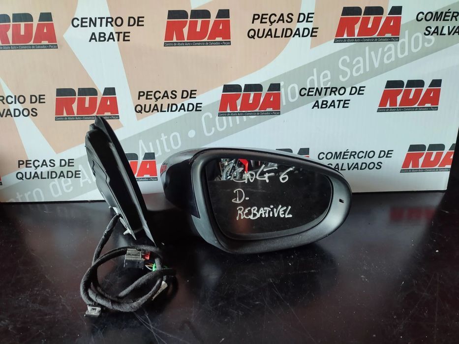 VWGOLF6RETROVISORDIREITOREBATÍVEL