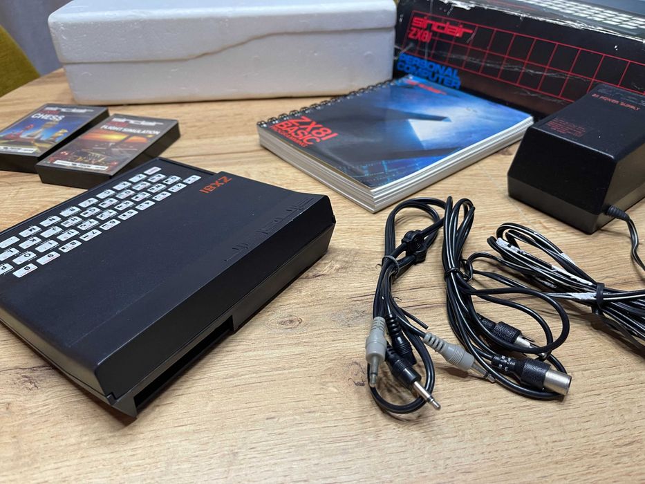 Sinclair ZX81 Rarytas kolekcjonerski w fabrycznym komplecie Kielce