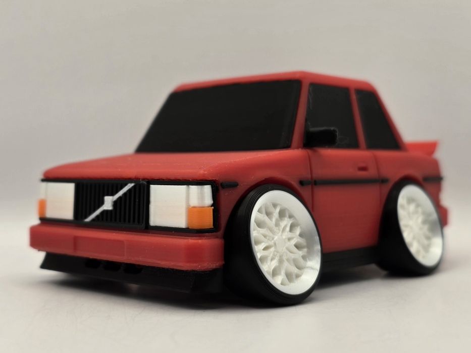 Volvo 240 Turbo druk 3d