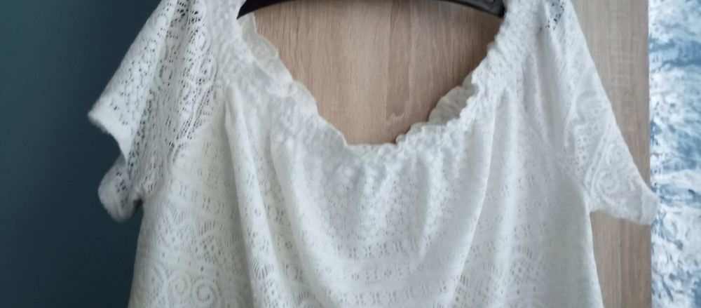 Damska bluzka koronka Hiszpanka 42/44/46