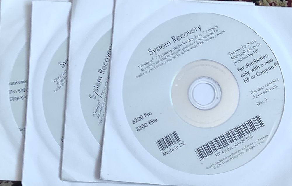 Oprogramowanie system recovery.