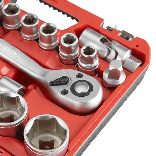 Набір інструментів 1/2" 21од INTERTOOL ET-9021