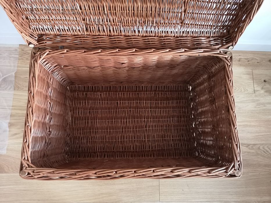 Kufer wiklinowy kosz duży