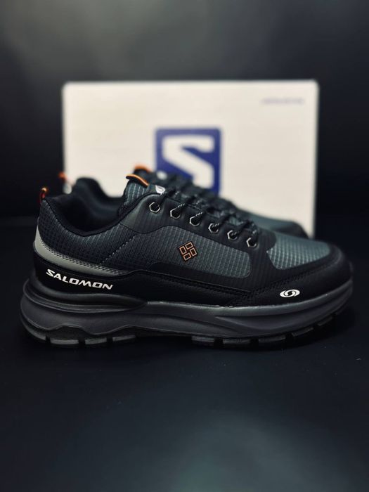 Мужские кожаные кроссовки Salomon для города, Саламон. Соломон SaLAMon