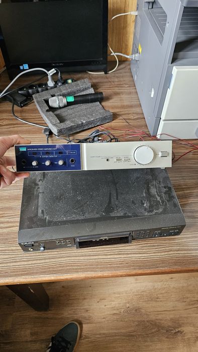 Zestaw Audio Vintage | Wzmacniacz SANSUI | CD TECHNICS | Głośniki LG