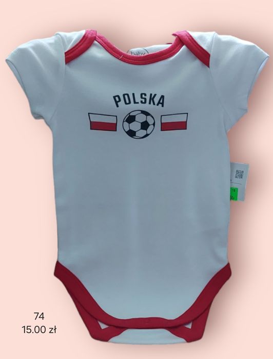 Body kibica POLSKaA- rozmiar 74