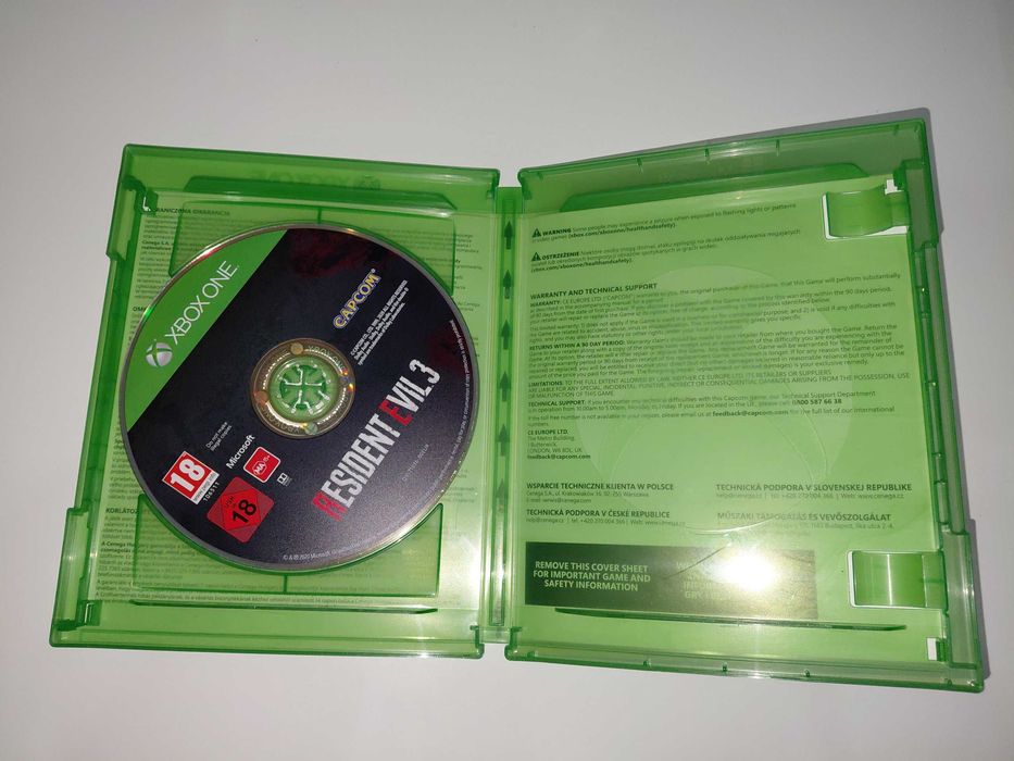 xbox one RESIDENT EVIL 3 REMAKE gra po polsku, akcja i groza v2 okł PL
