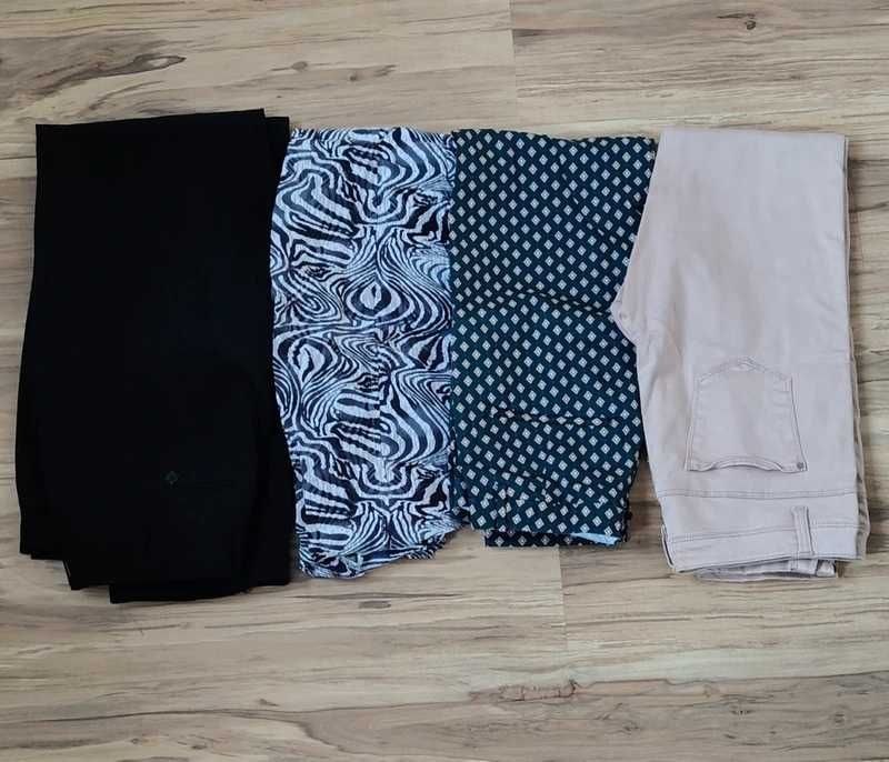 4 x spodnie damskie cygaretki