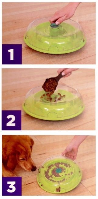 Interaktywna gra dla psa - łamigłówka na przysmaki - Wobble Bowl 1