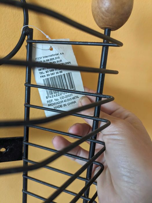 Estrutura para dvd's